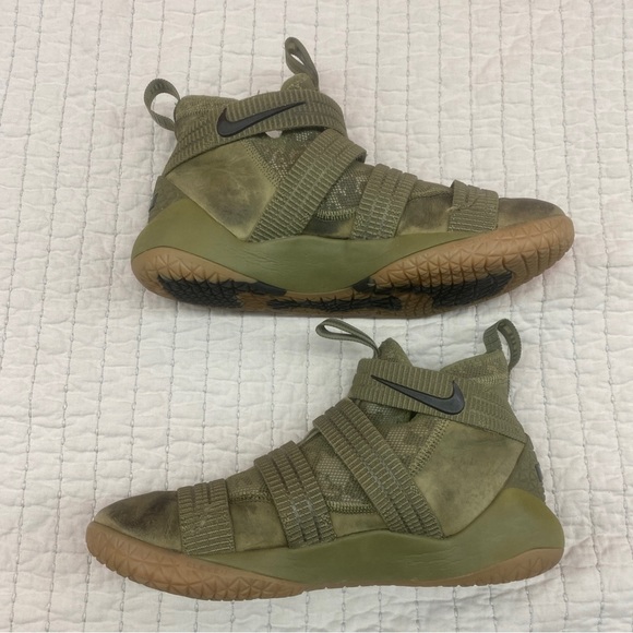 Nike Lebron Soldier 11 Basketball Shoes Camo - Picture 3 of 11